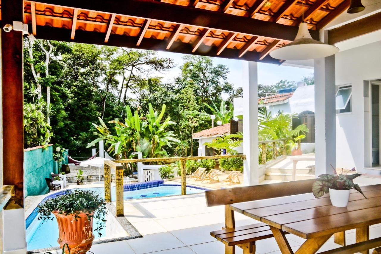 Bed and Breakfast Casa Mani Ubatuba Esterno foto